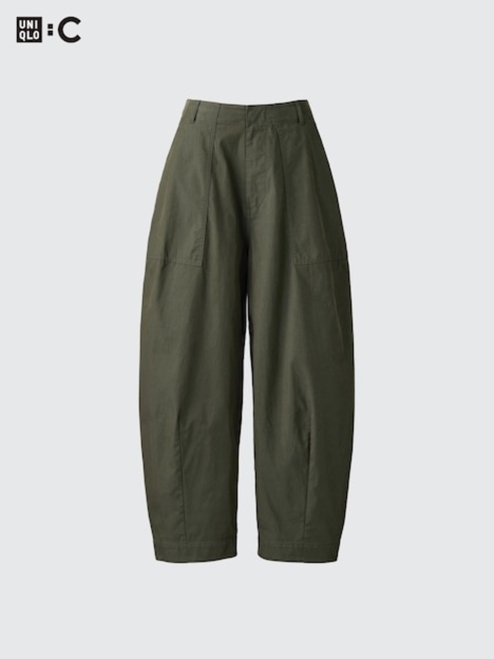 Uniqlo C Uniqlo C Wide Balloon Pants in green